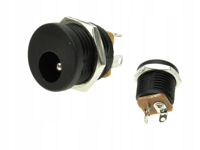 

Gniazdo zasilające DC z wyłącznikiem 2,5/5,5mm 16V