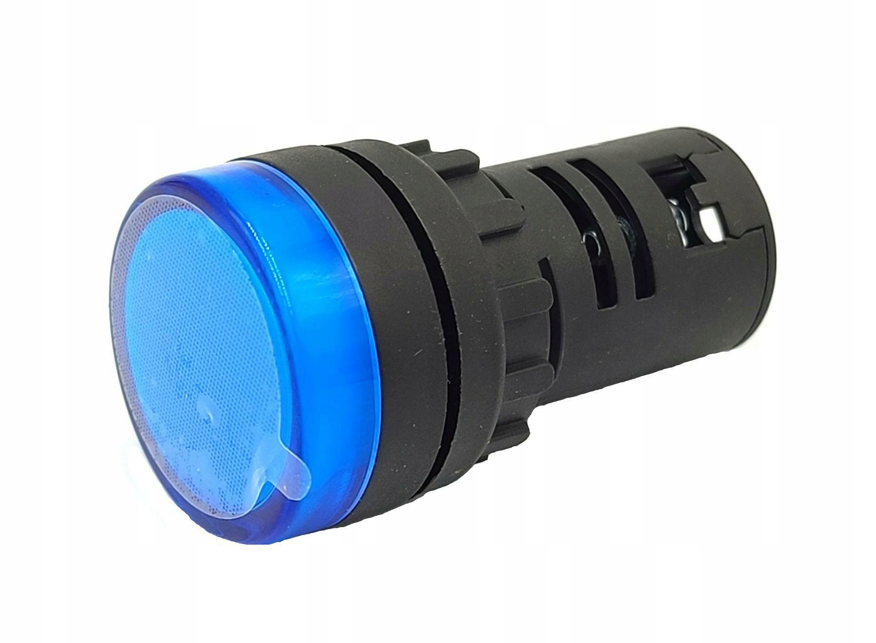 Kontrolka Led AD16-22DS 230V Ac 22mm niebieska