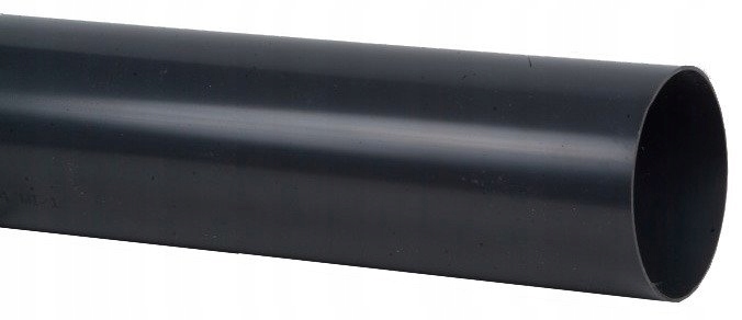 Rura spustowa PVC 100 x 3000 grafit Kaczmarek
