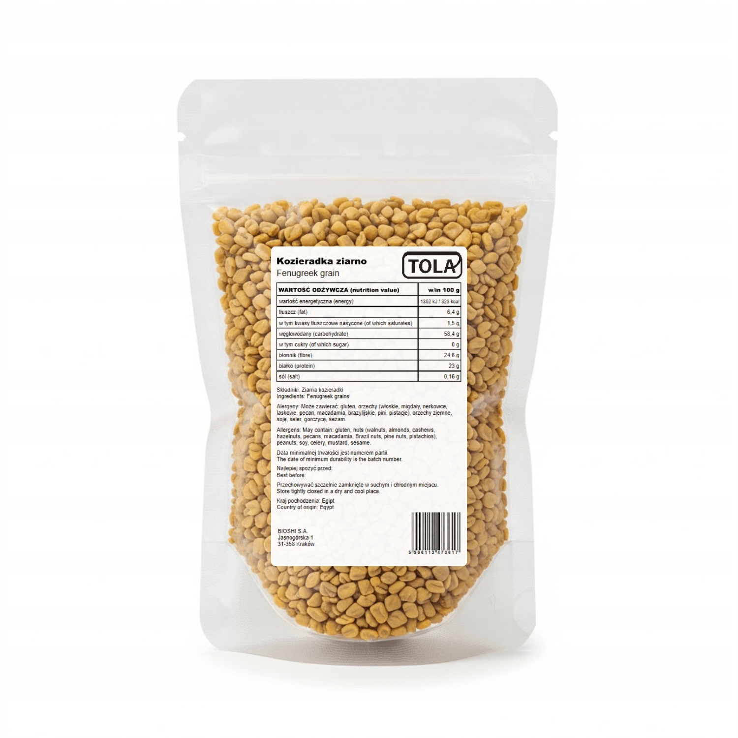 Levně Pískavice zrno koření 25 kg – vysoká kvalita Tola