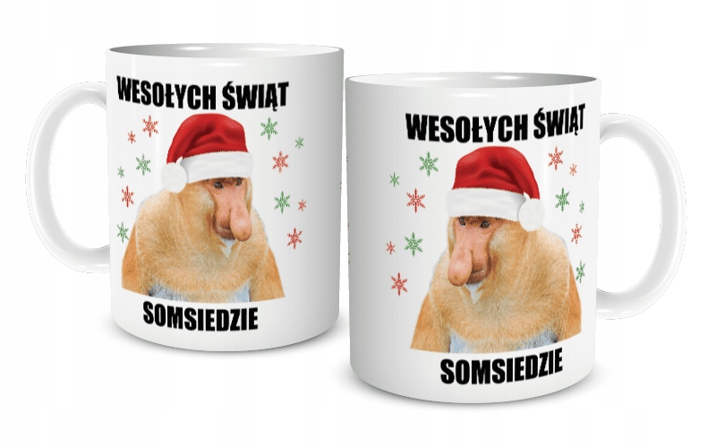 

Kubek Świąteczny Janusz Nosacz Wesołych Świąt