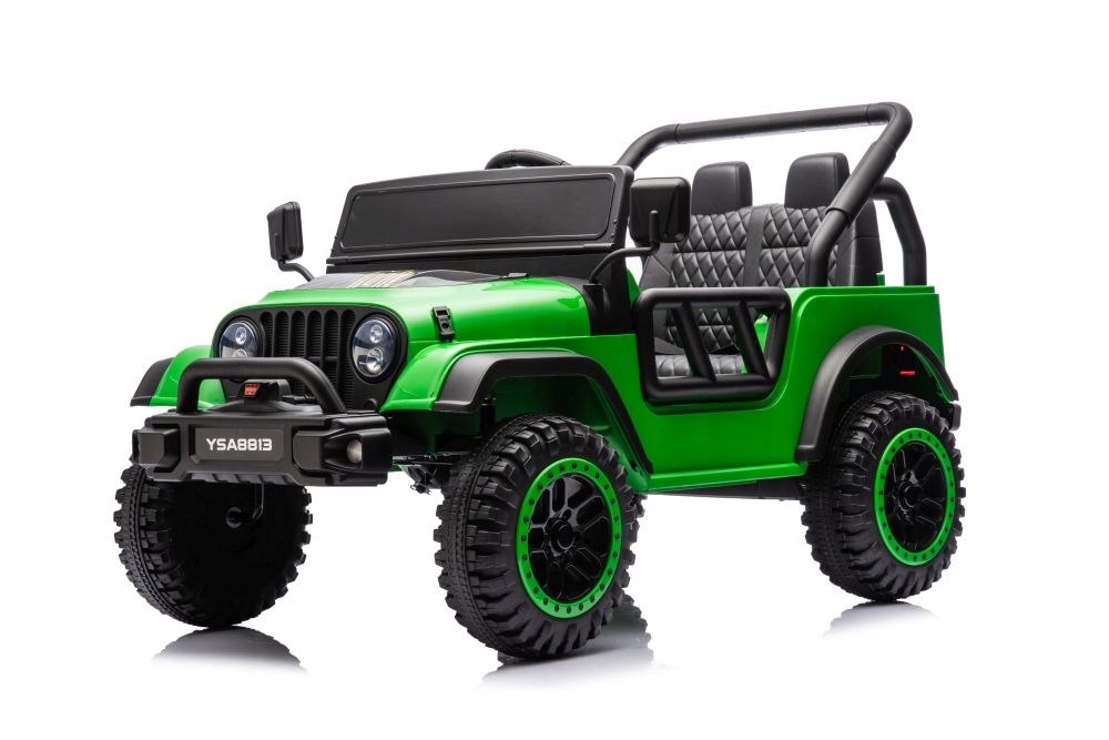 Auto Na Akumulator Dla Dziecka Jeep Dżip YSA8813 24V 2X105W Eva Skóra Pilot