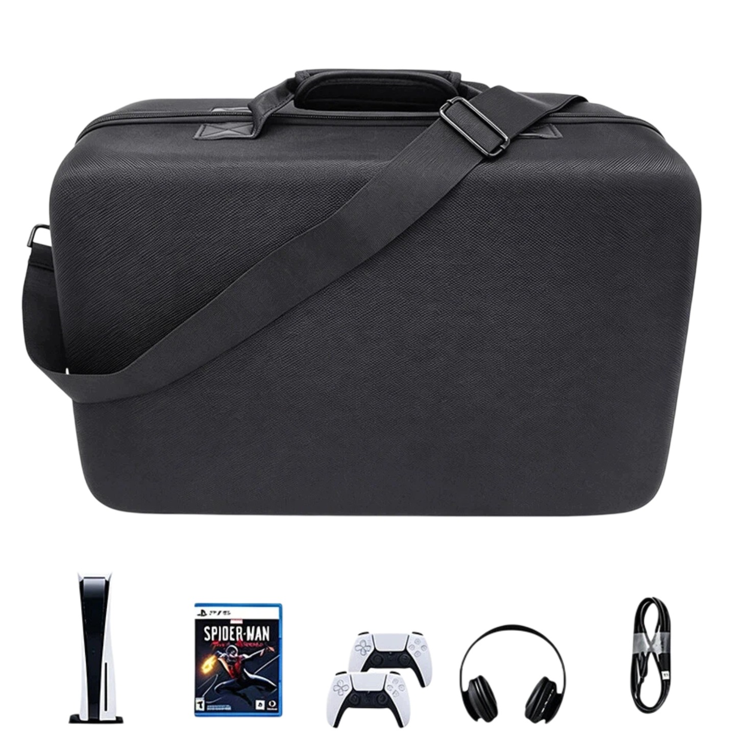Pouzdro Kufřík Taška Pro Playstation 5 PS5 Černá