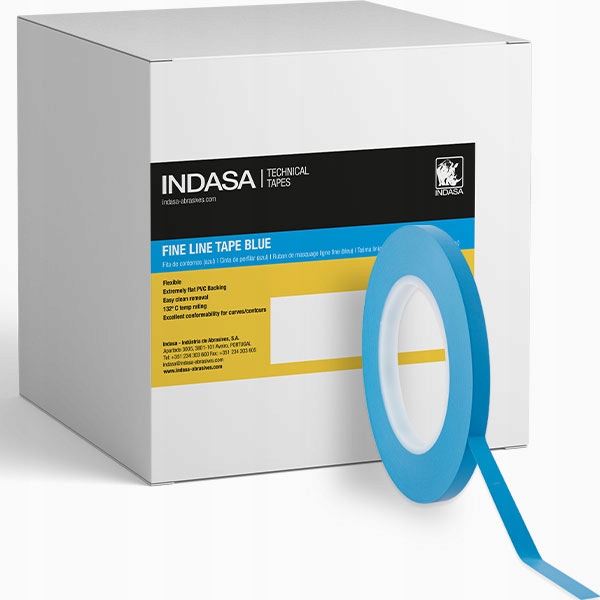 INDASA TAŚMA LINIOWA NIEBIESKA 9mm x 55m