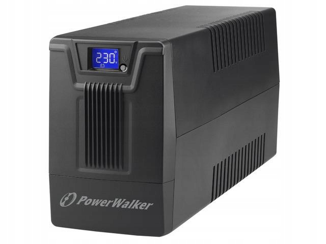 Power Walker Napájací Adaptér Ups 600VA Line Interactive 2X Pl Usb RJ45 LCD