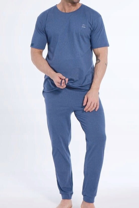 Pánské bavlněné pyžamo Cornette 462/287 Lofoten [Velikost S]