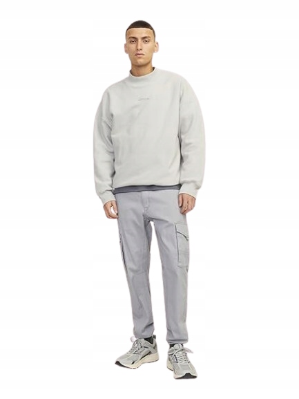 Jack&jones Šedé Kapsáče S Kapsami A Manžetami 34/32 N1B
