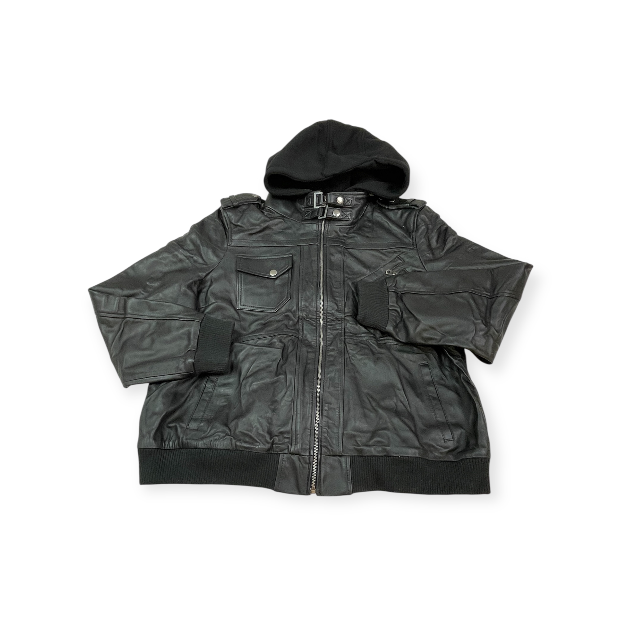 Pánská kožená bunda Real Leather 3XL