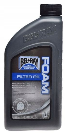 Bel-ray Foam Filter Oil olej do nasączania gąbkowych filtrów powietrza 1L