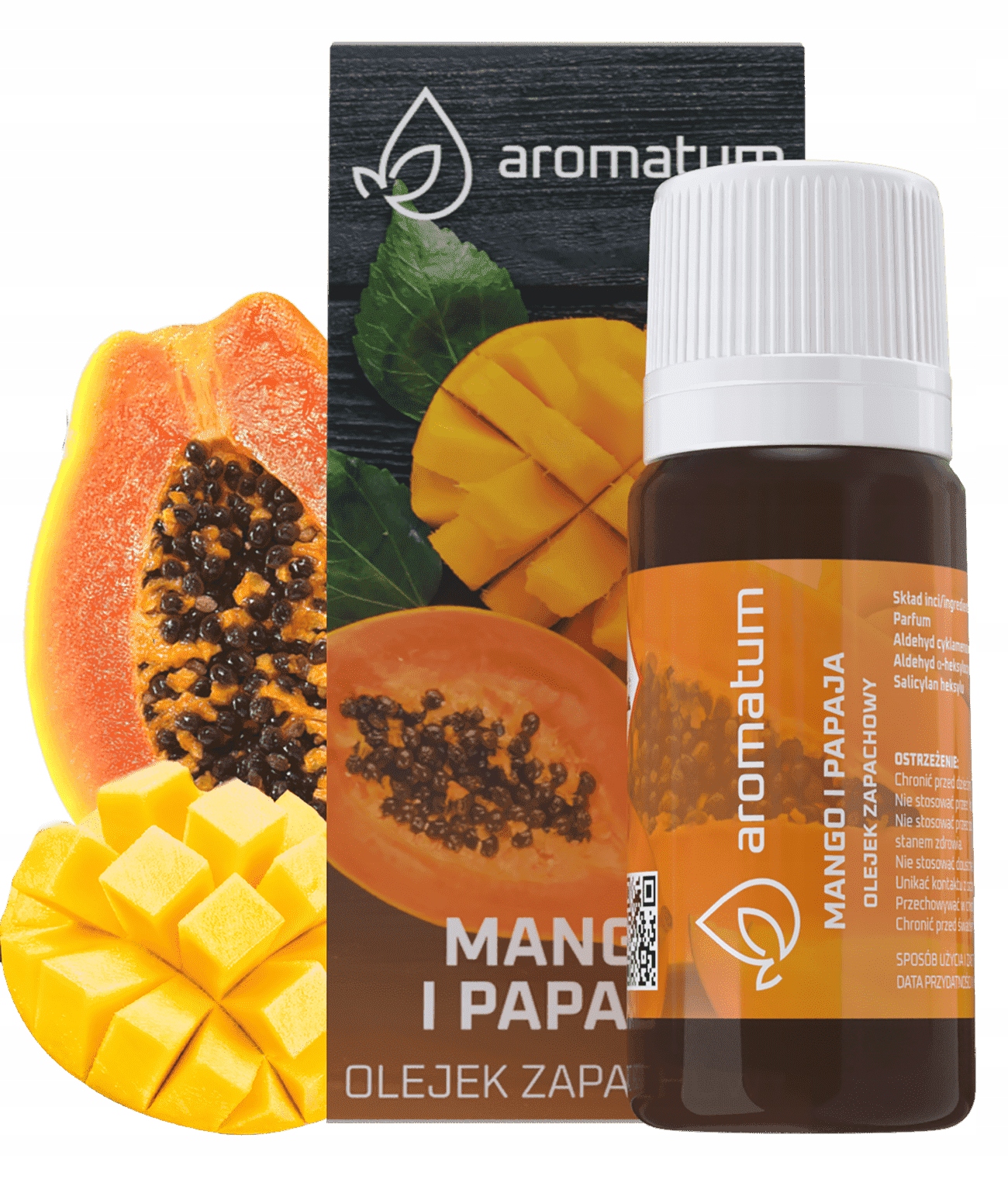 

Olejek Zapachowy Aromat Mango Papaja Pranie 12ml