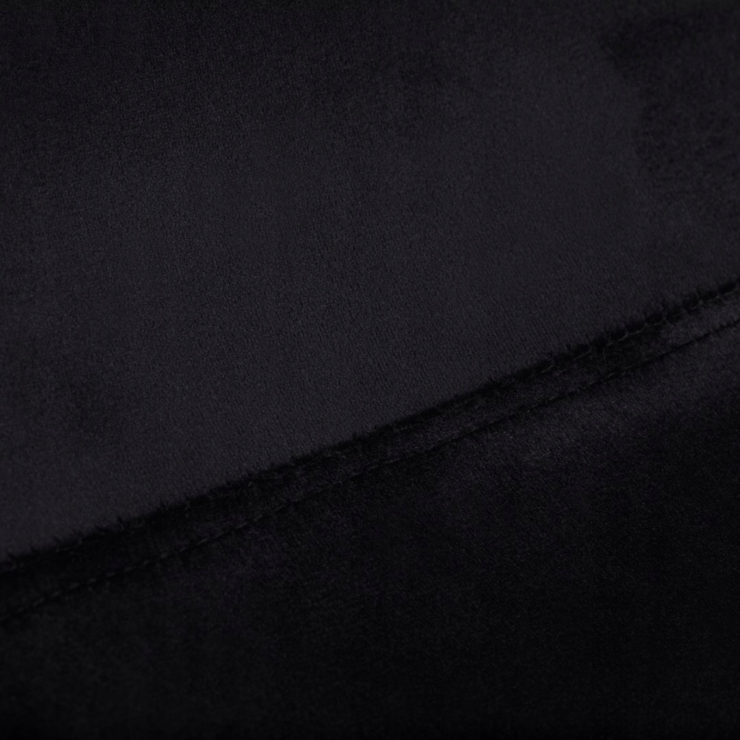 HOKER BAROWY QS-B15 AKSAMIT CZARNY Szerokość mebla 48 cm