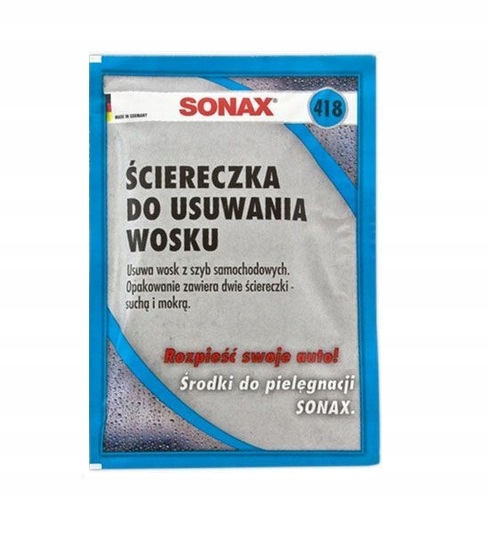 

Ściereczka do usuwania wosku Sonax
