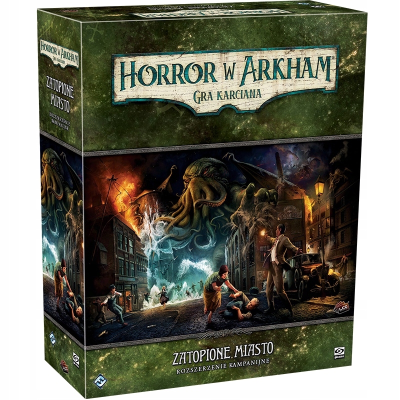 Horror w Arkham Lcg: Zatopione miasto Rozszerzenie kampanijne
