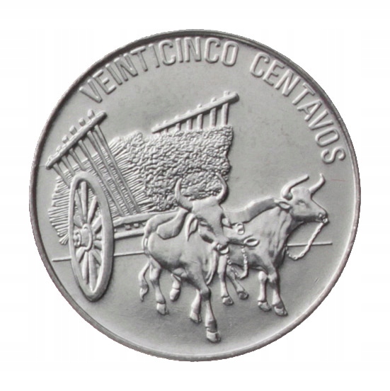 [R091] Dominikana 25 centavos 1991 UNC