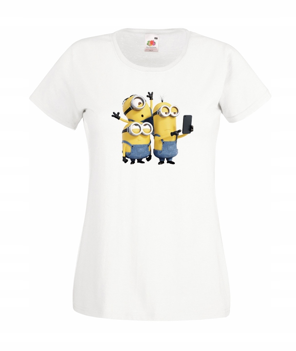 

S Koszulka Damska Minions Banana Minionki Wzory