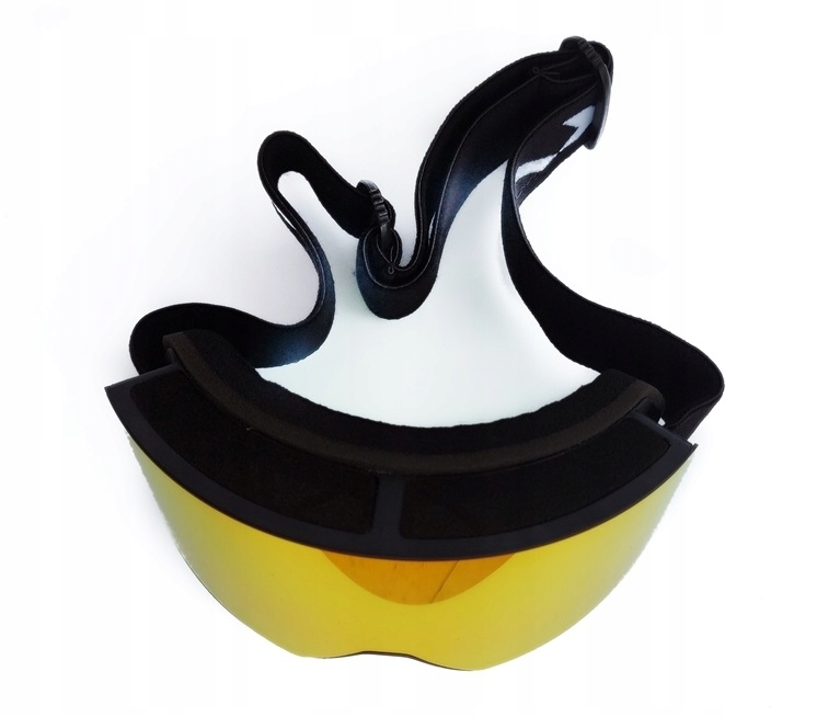 GOGLE NARCIARSKIE SNOWBOARDOWE 4Fun CZERWONE dla kobiet i mężczyzn Płeć produkt uniseks