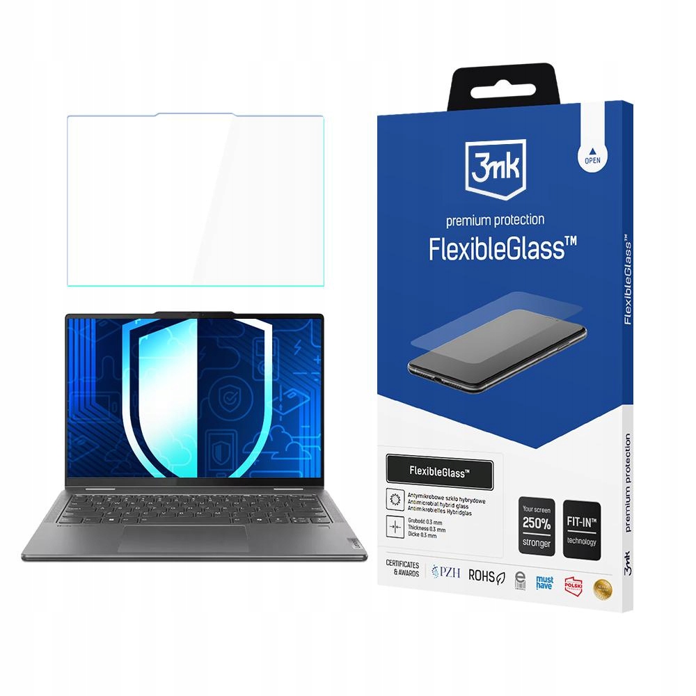 Szkło hybrydowe do Lenovo Yoga 7 2-in-1 14IML9 14" 3mk FlexibleGlass