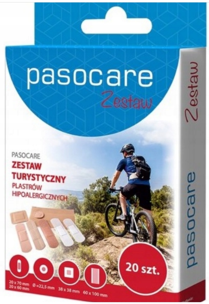 

Plastry Pasocare Zestaw Turystyczny 20 Sztuk