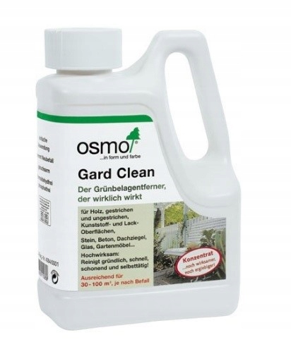 Osmo 6606 pro odstraňování zeleného mechu řas gard clean bezbarvý 1L