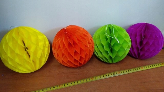 kula papierowa 15cm kolorowa  Tg34874 — 2
