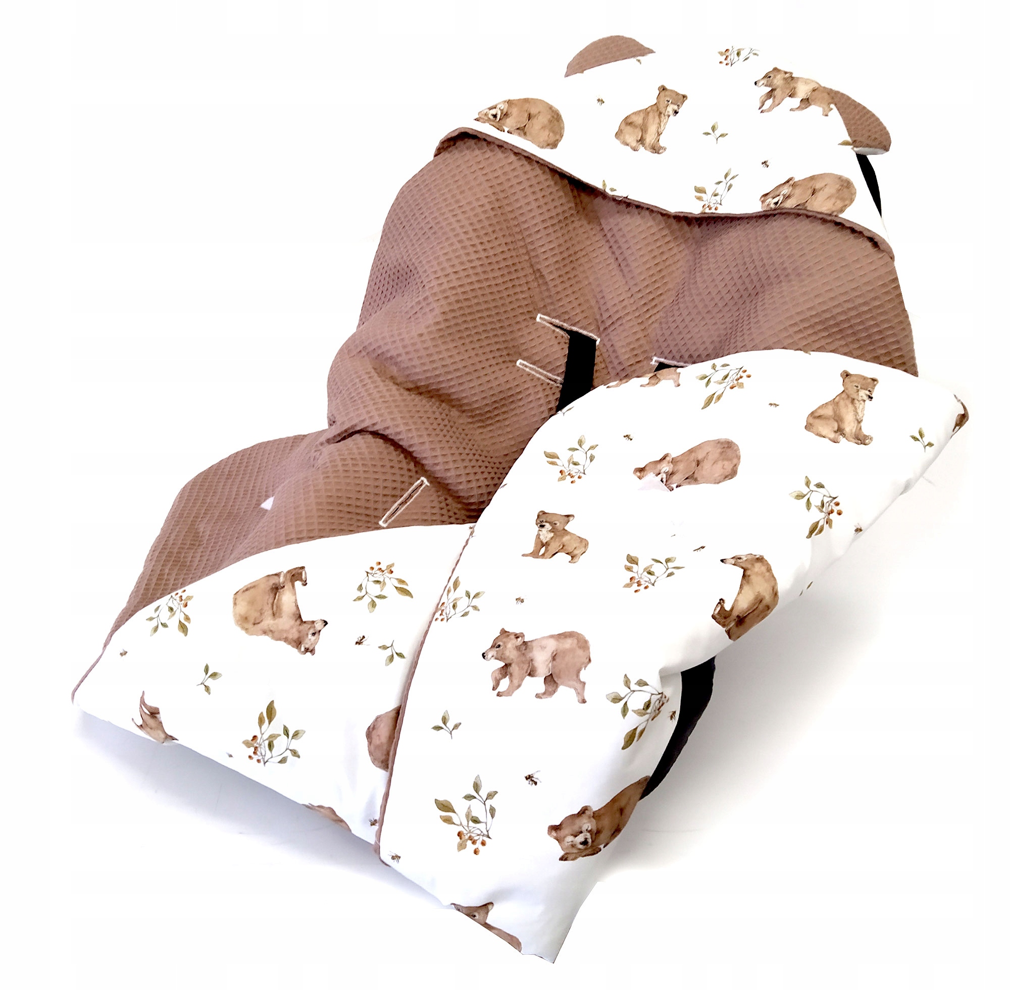 KOC WAFFLE DO FOTELIKA NOSIDEŁKA OTULACZ LETNI