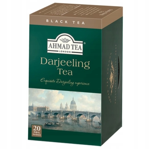 Levně Ahmad Tea Čaj černý Darjeeling Tea 20 sáčků (sáčky)