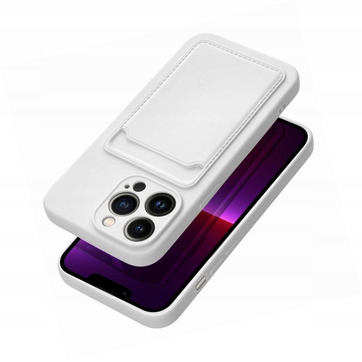 Etui silikonowe Card do iPhone 16 Pro