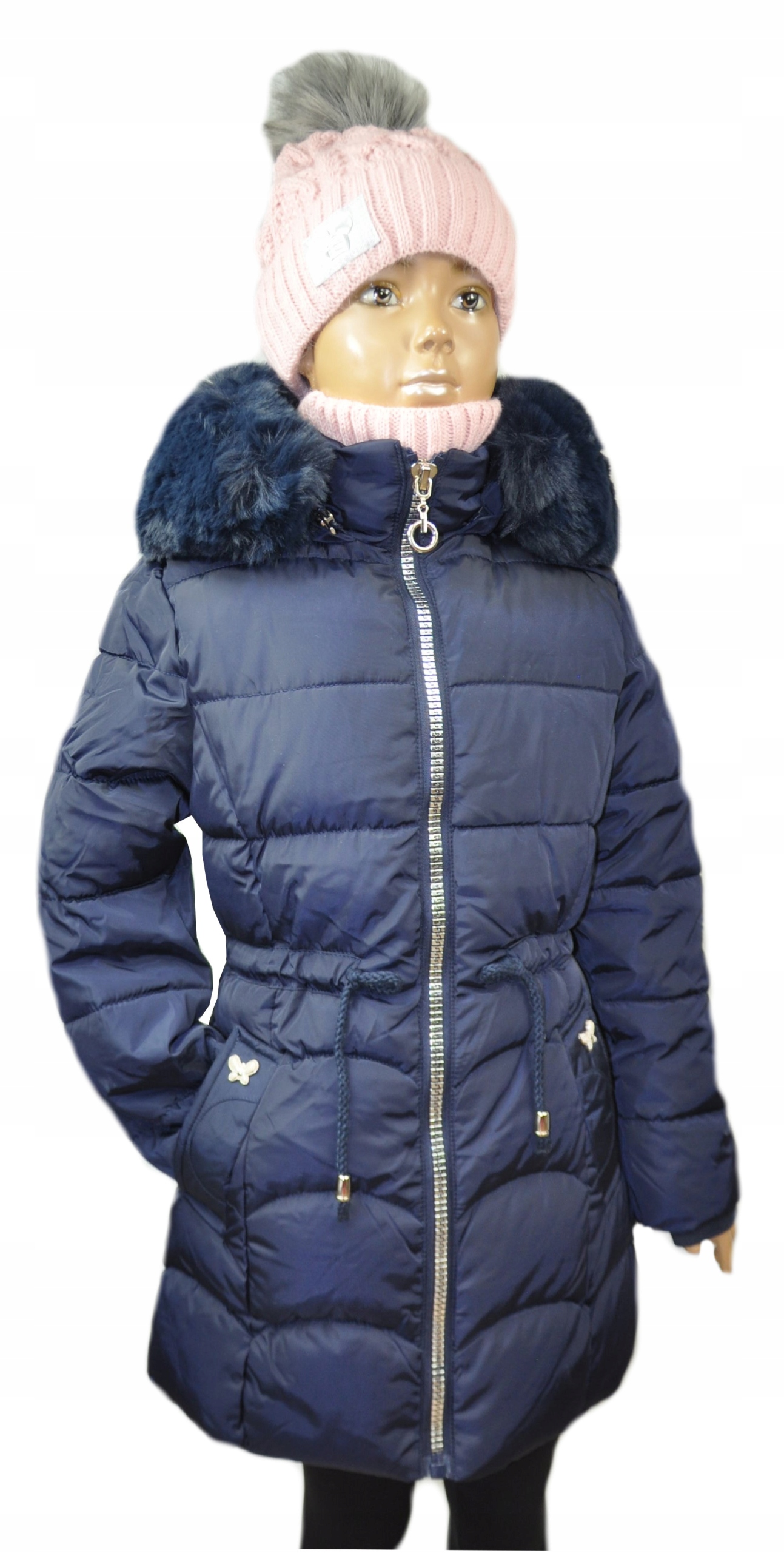 

Kurtka Zimowa Parka dziewczęca r.134 cm