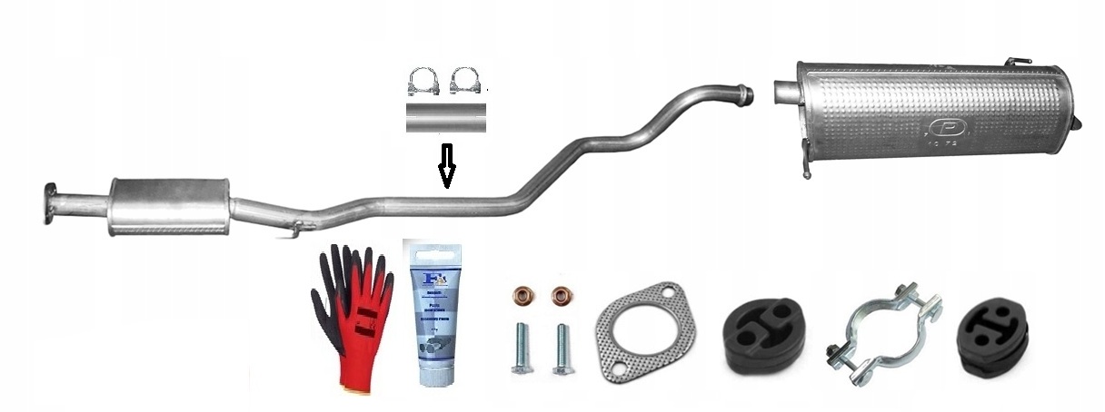 Hyundai iX20 1.4 1.6 (2010-2015) Tlumič Koncový bonus
