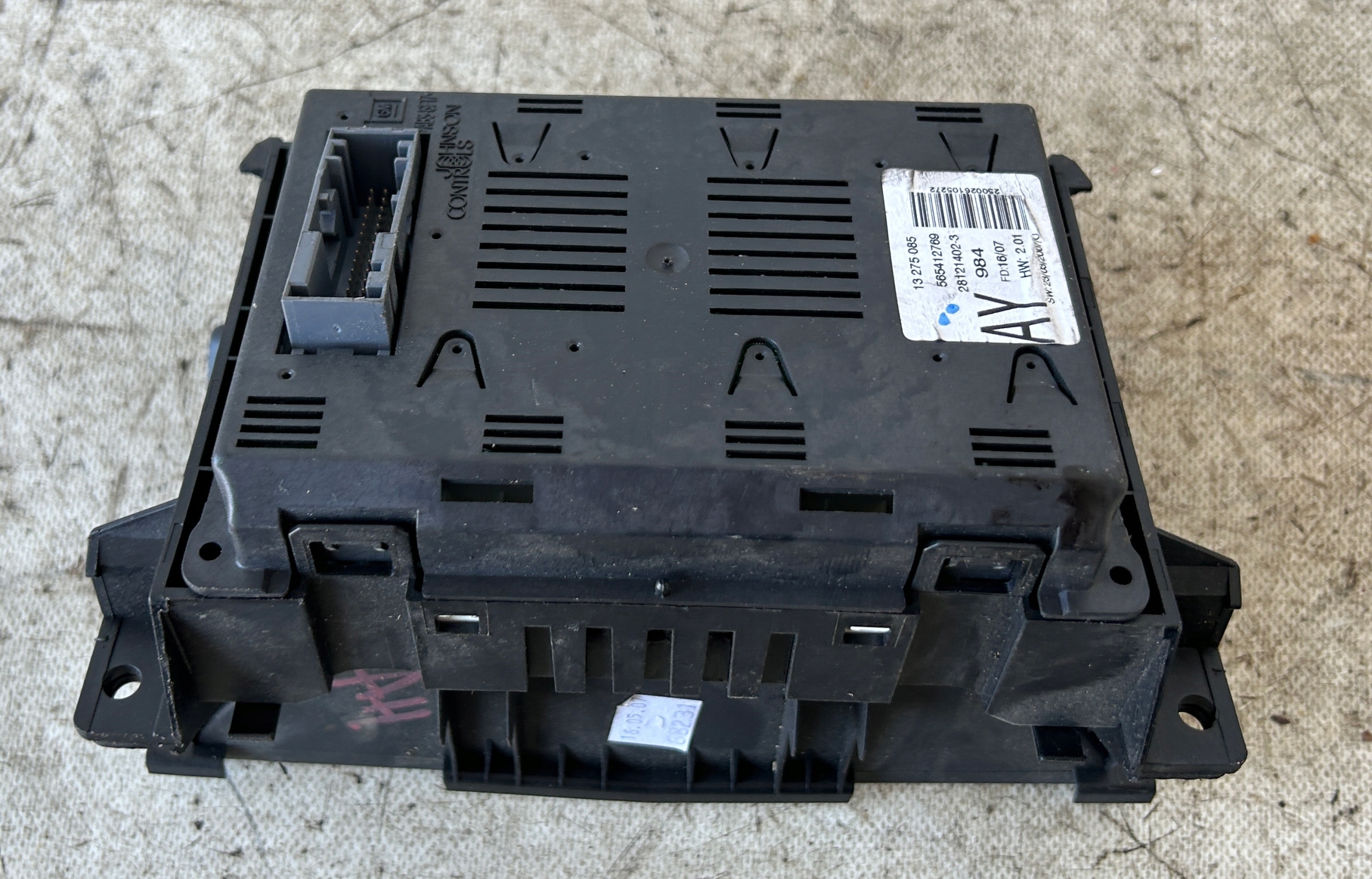 ; Display OPEL ZAFIRA B 13275085