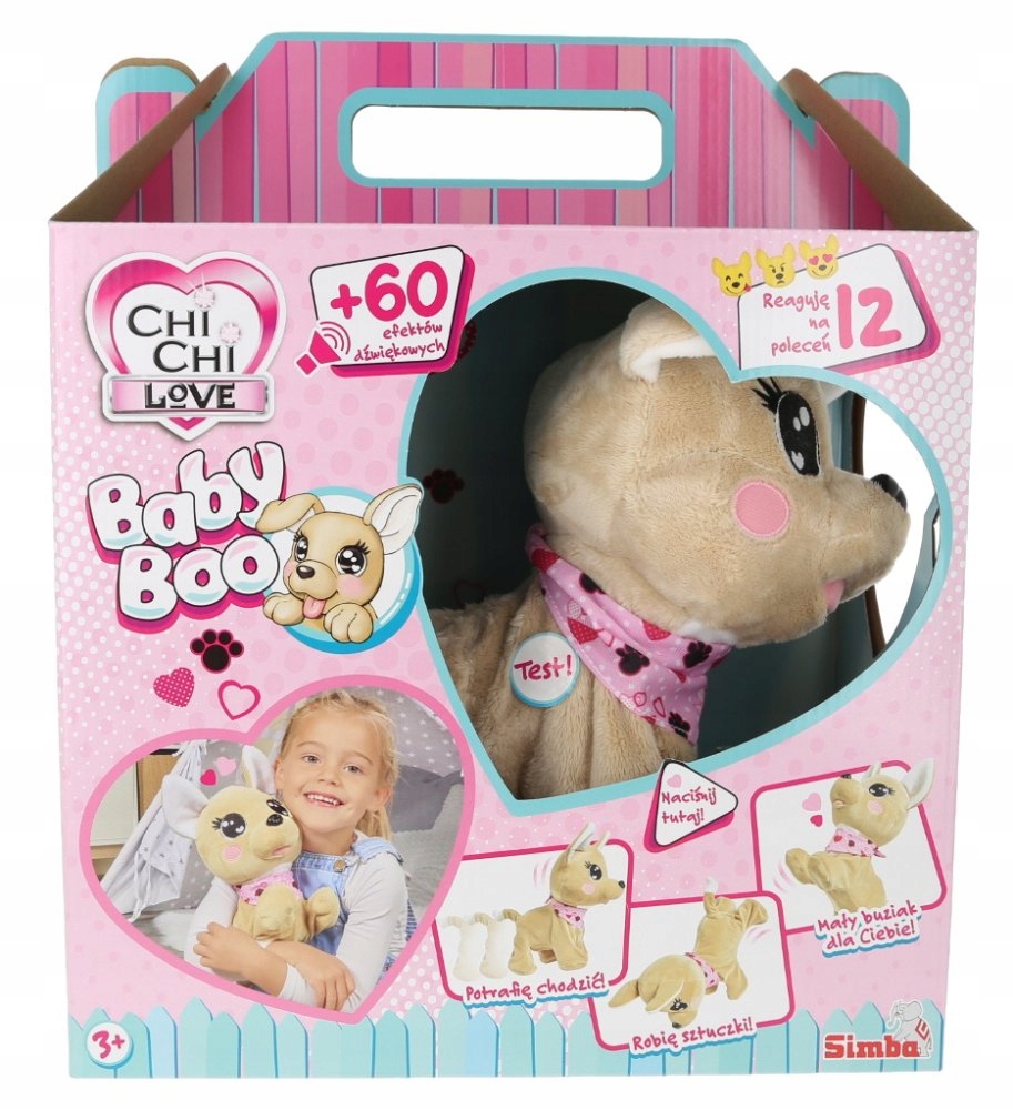 Maskotka piesek 30 cm Simba 3 lata +