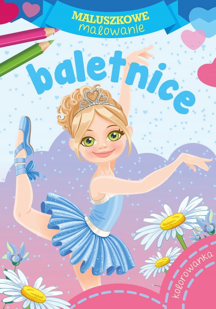 

Maluszkowe malowanie Baletnice Kolorowanka Malowan