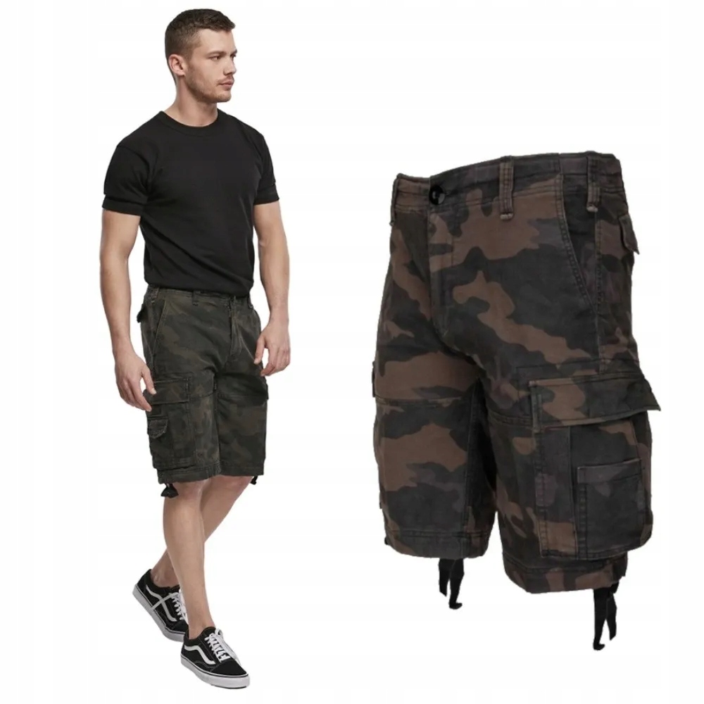 Kraťasy krátké Brandit Vintage Classic Dark Camo M