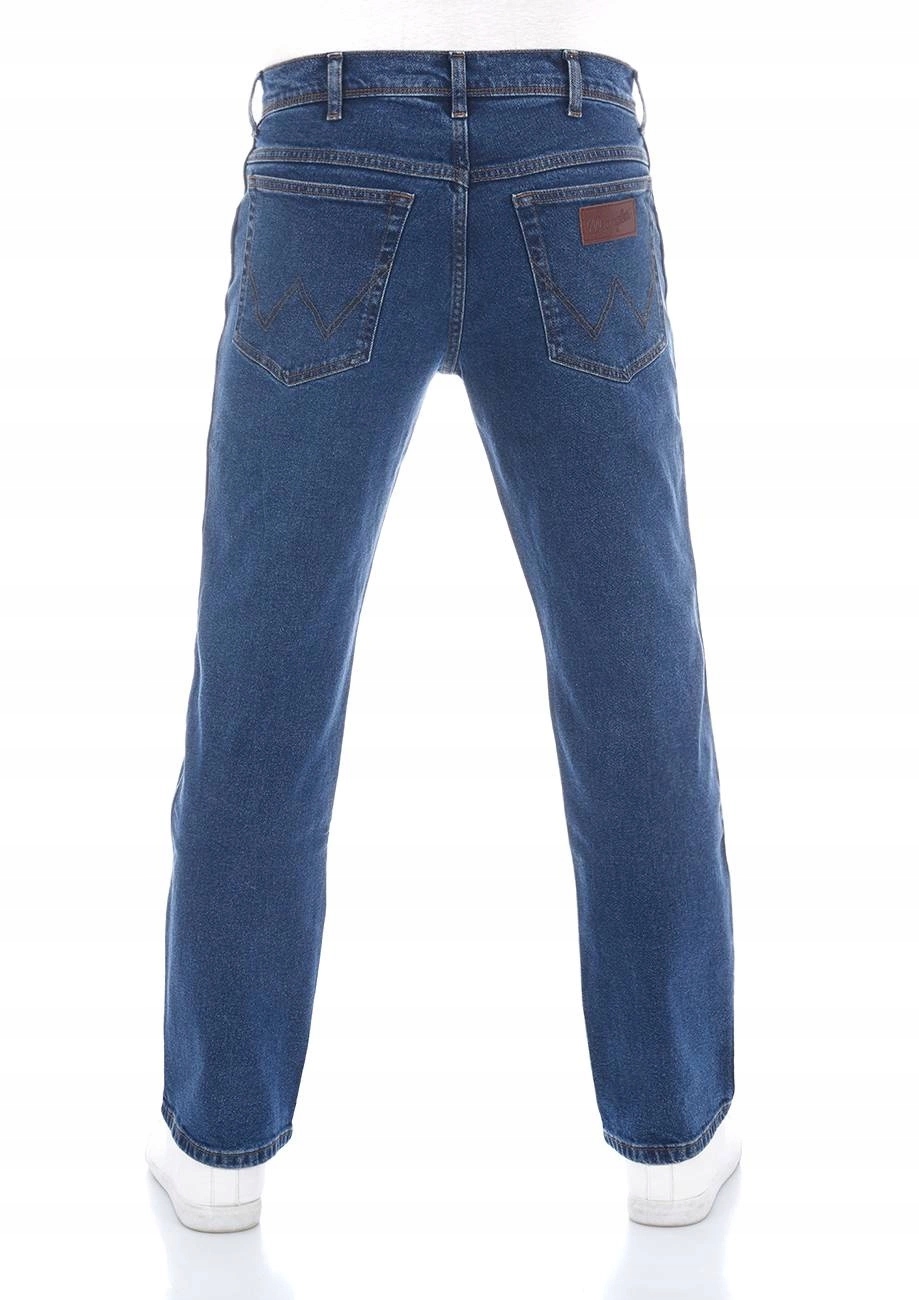 Pánské jednoduché džíny Wrangler Texas Blast Blue W121KP49S 30/32