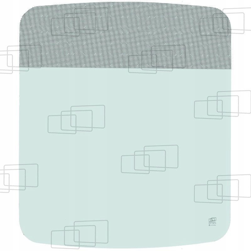 Sklo Komatsu zadní 22J-54-R4410