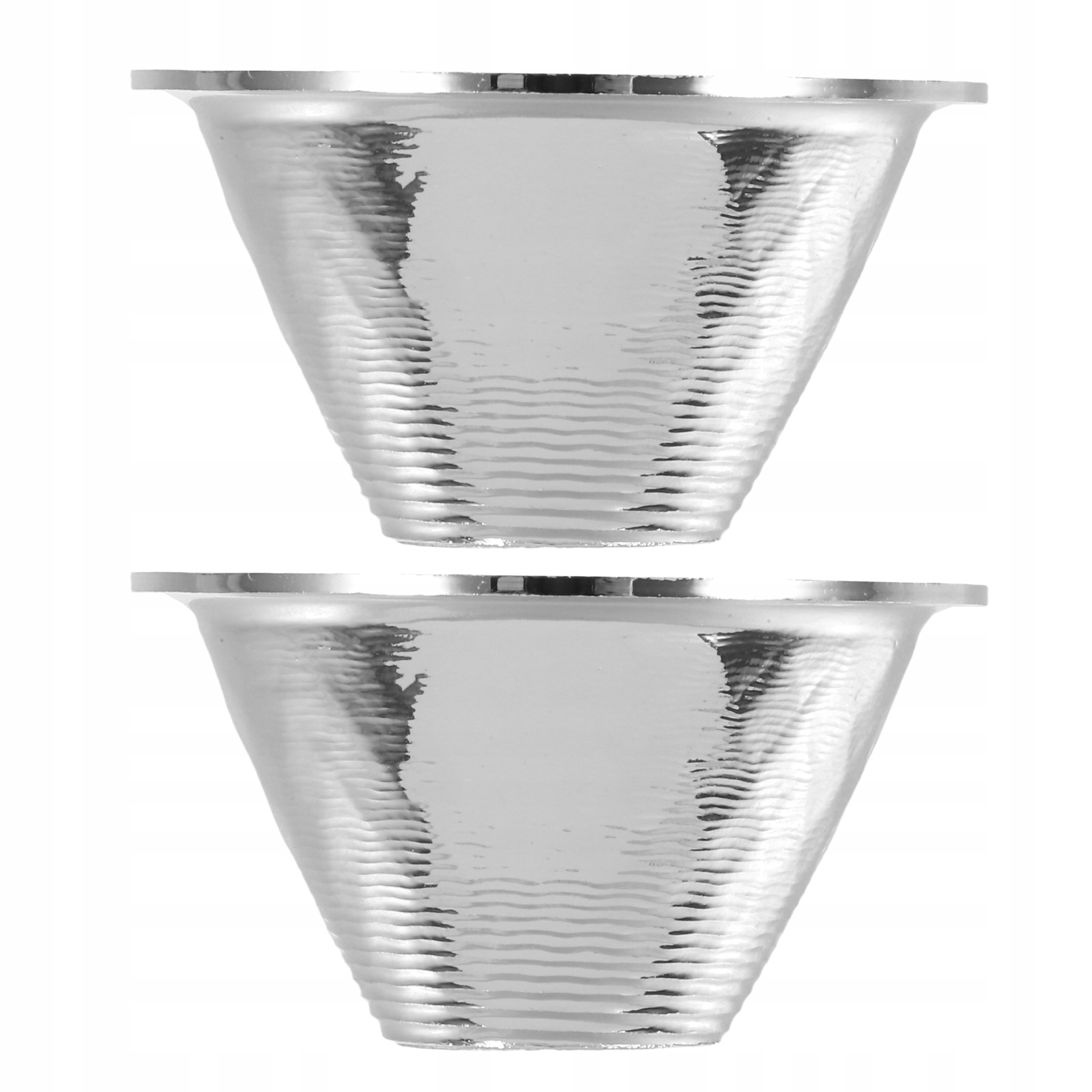 2 Szt. Aluminiowy Reflektor Do Latarki Led Outdoor