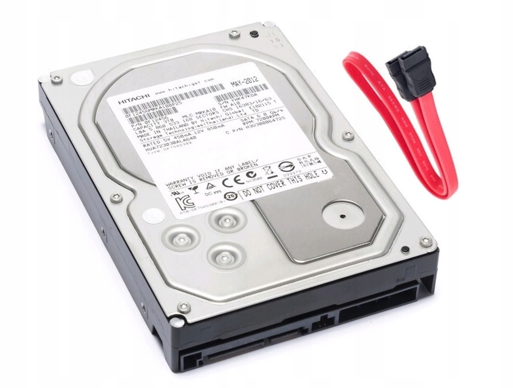 

Dysk twardy Hdd Hitachi Ultrastar 7K3000 3TB SATA3