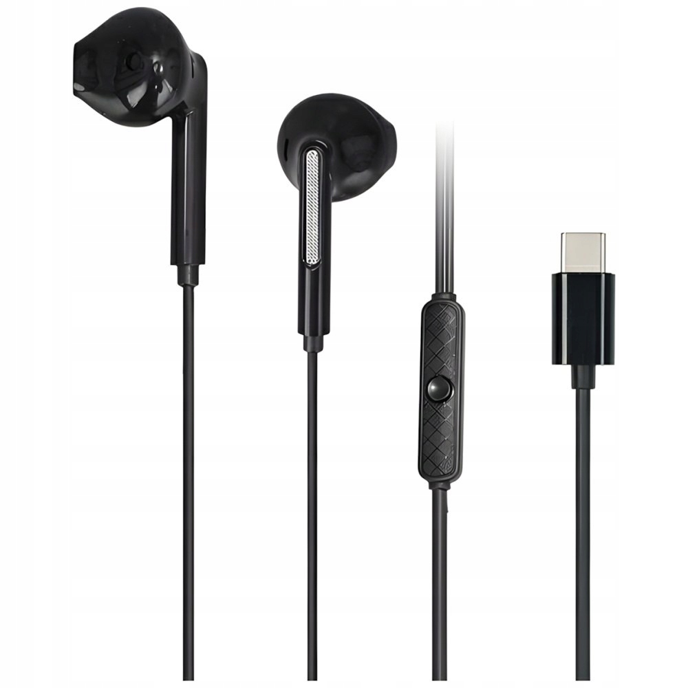 Awei słuchawki stereo PC-7T Usb-c 1.2mczarny/black