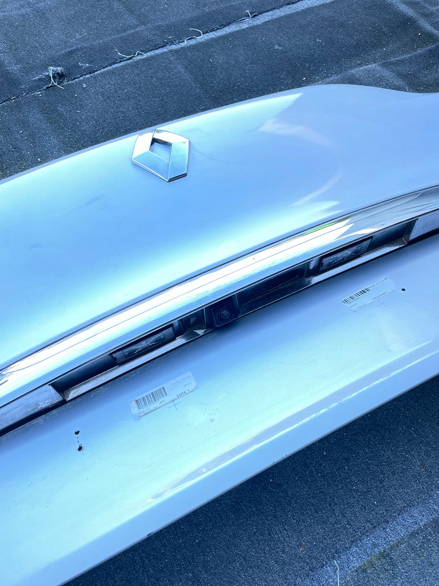 RENAULT ESPACE V CAP TRUNK DOOR BOOT KAMERA
