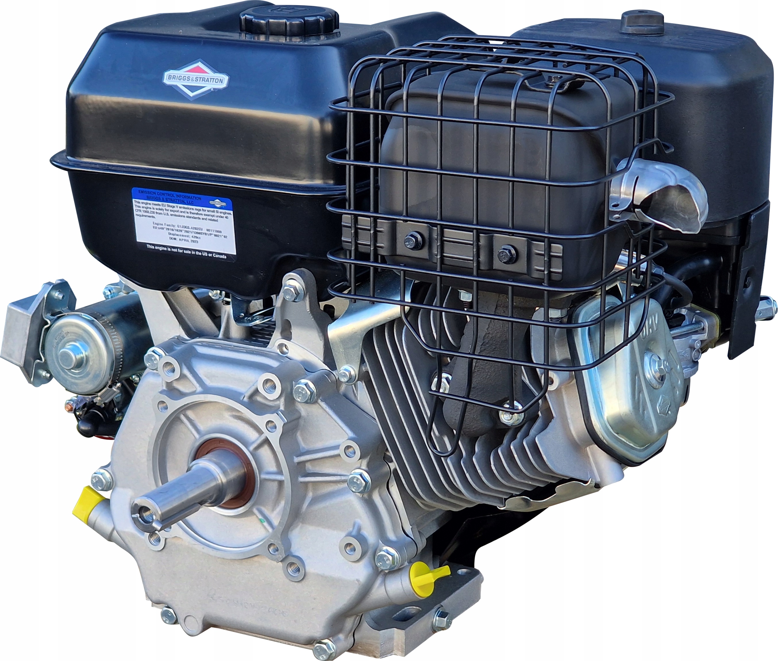 SILNIK SPALINOWY BENZYNOWY BRIGGS STRATTON XR 13,5 KM 420 CM3 ROZRUSZNIK Marka Briggs&Stratton