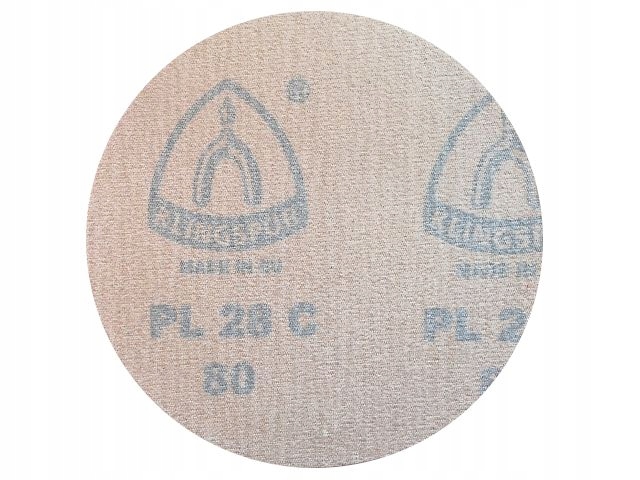PAPIER ŚCIERNY KRĄŻKI NA RZEP PL28 150 P80 50szt Marka Klingspor
