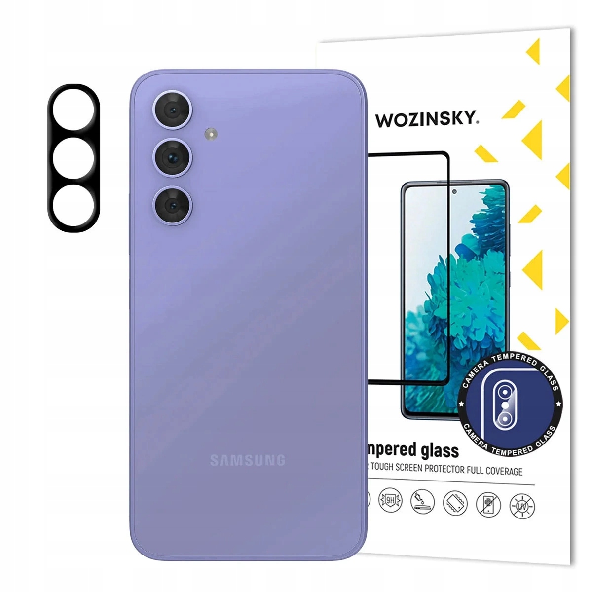 Szkło hartowane Wozinsky Full Camera Glass na cały aparat kamerę na S25