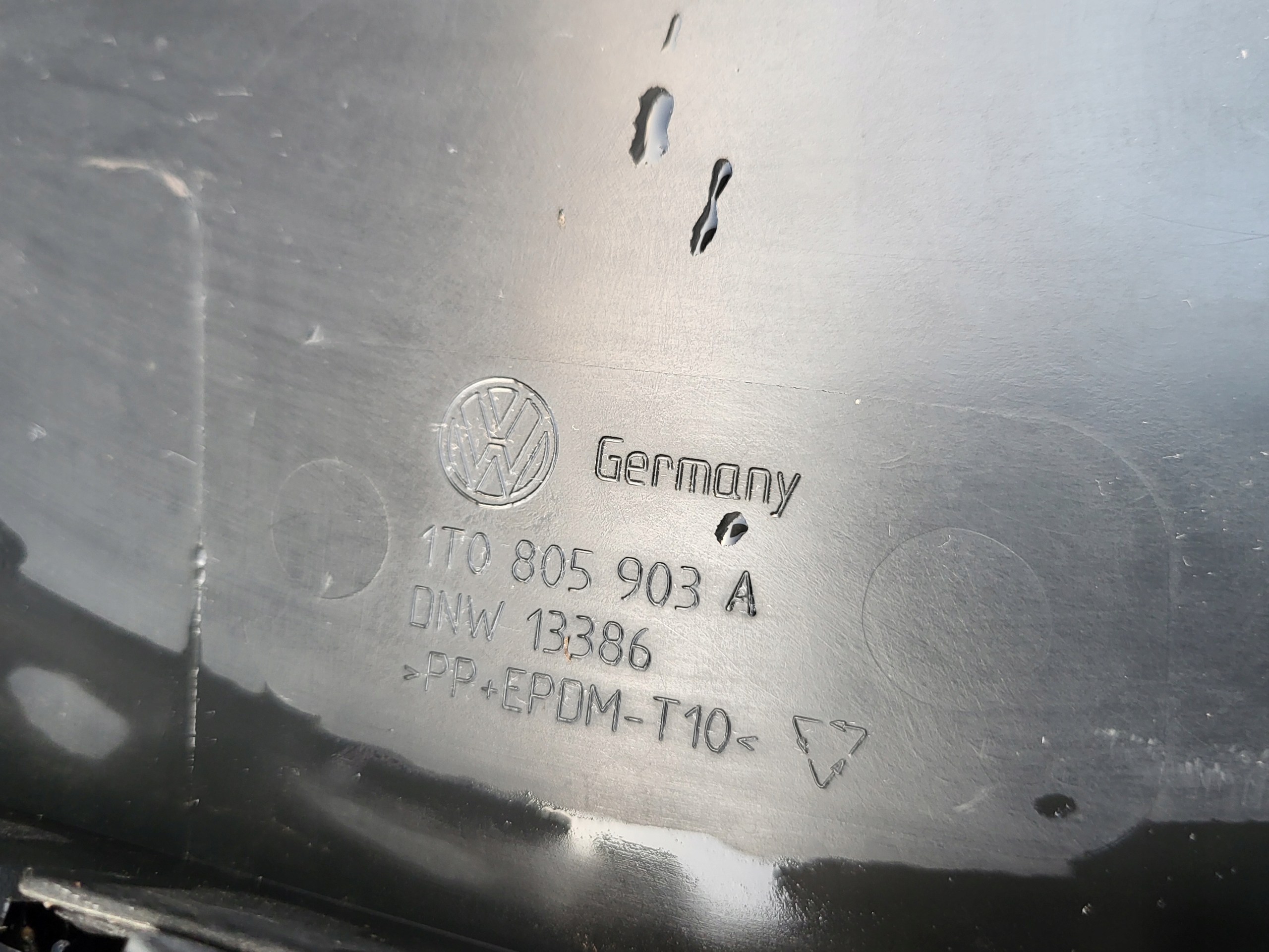 front bumper front VW TOURAN 1T