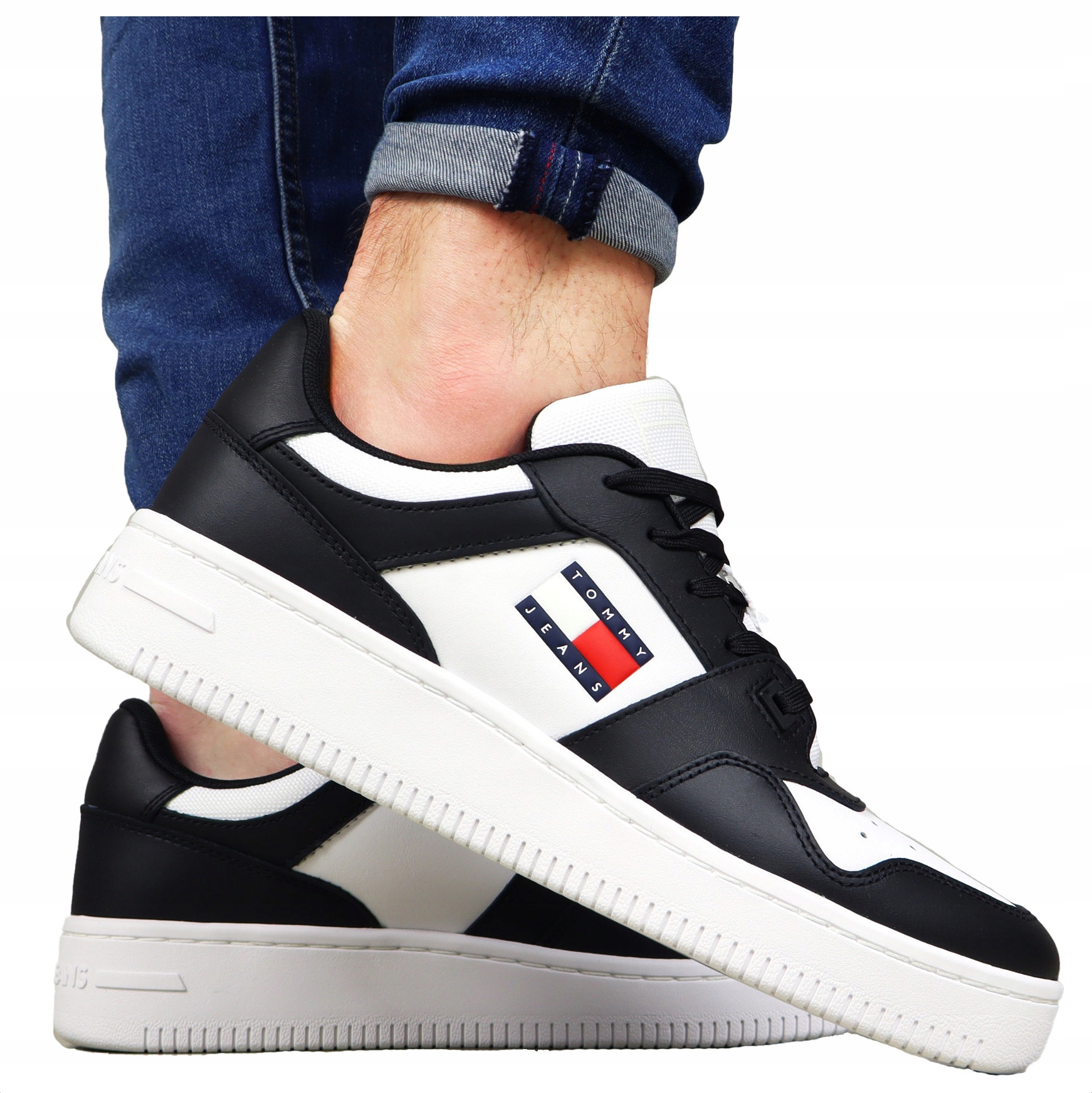 Tommy Hilfiger pánské boty Originál Kožené sportovní tenisky pohodlné