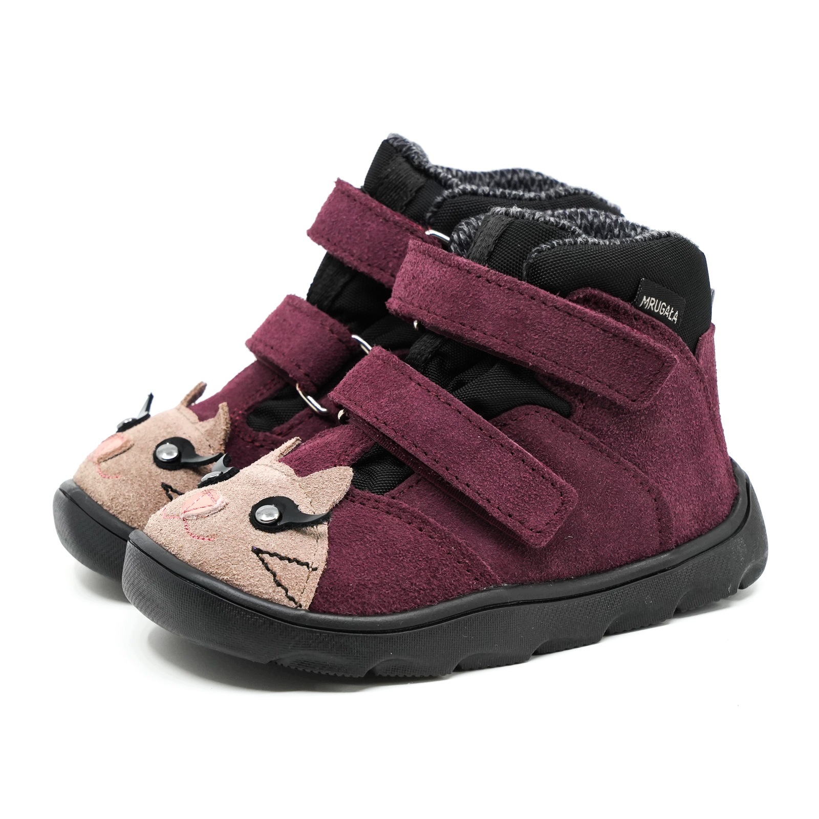 Mrugała Barefoot Neko 6324/6-55 kitty plum Trzewiki Przejściowe R 31