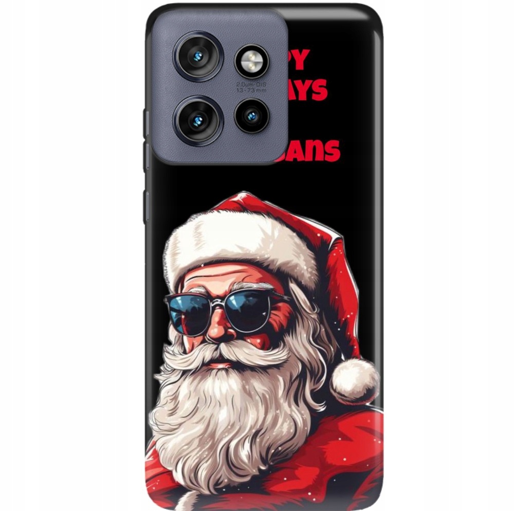 Puzdro Pre Motorola Edge 50 Neo Case Kryt Ochrana Goth Vianočné Lebky Wz