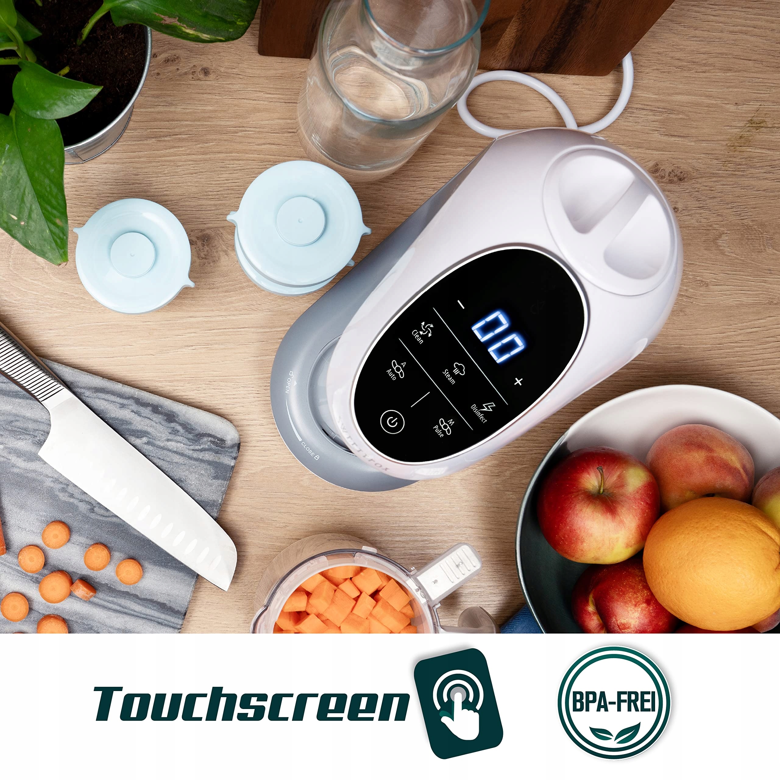 SWEETY FOX 7w1 Robot Kuchenny Dla Niemowląt — miniatura 3