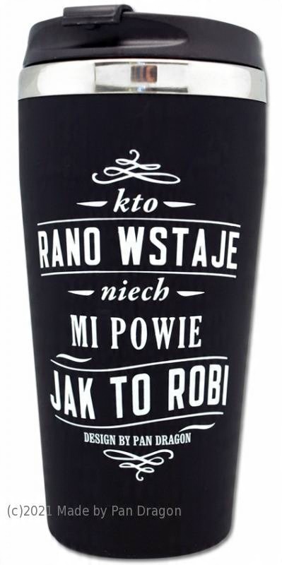 

Kubek termiczny Pan Dragon Vintage Kto Wstaje