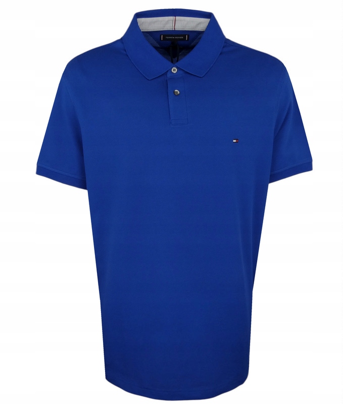Tommy Hilfiger pánská polokošile, modrá, 3XL