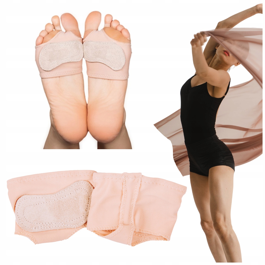 BEZPALCÓWKI DO TAŃCA GIMNASTYKI JAZZU MODEL "NEO" ROZMIAR 37 CIELISTY